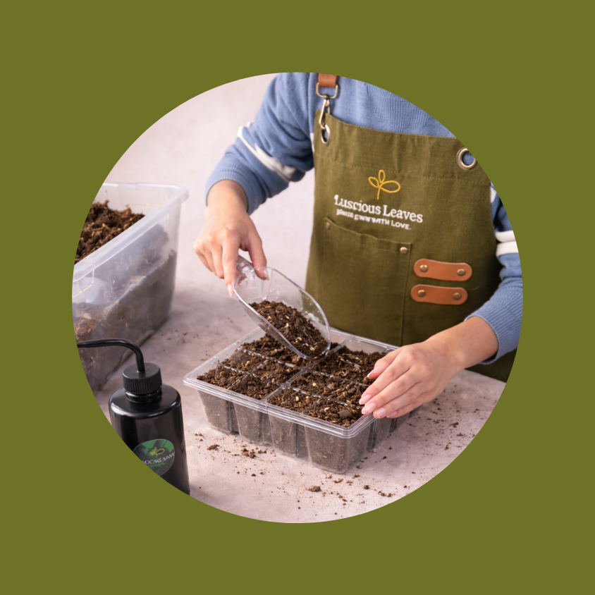 Seed Starting Workshop with Luscious Leaves