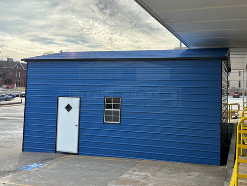 18'WX26'LX11'H BOXED EAVE GARAGE | Tri State Carports