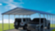 boxed eave carport