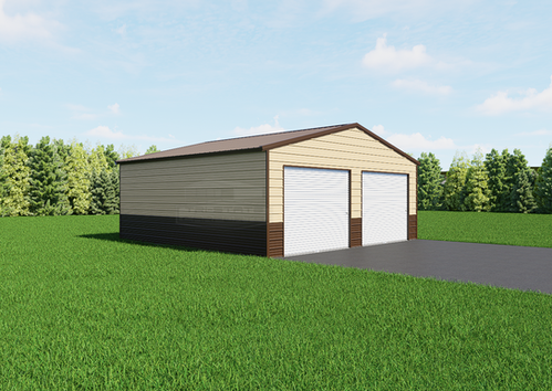 BURlLEY STREET GARAGE リリパットレーン 26'WX25'LX9'H GARAGE | Tri State Carports