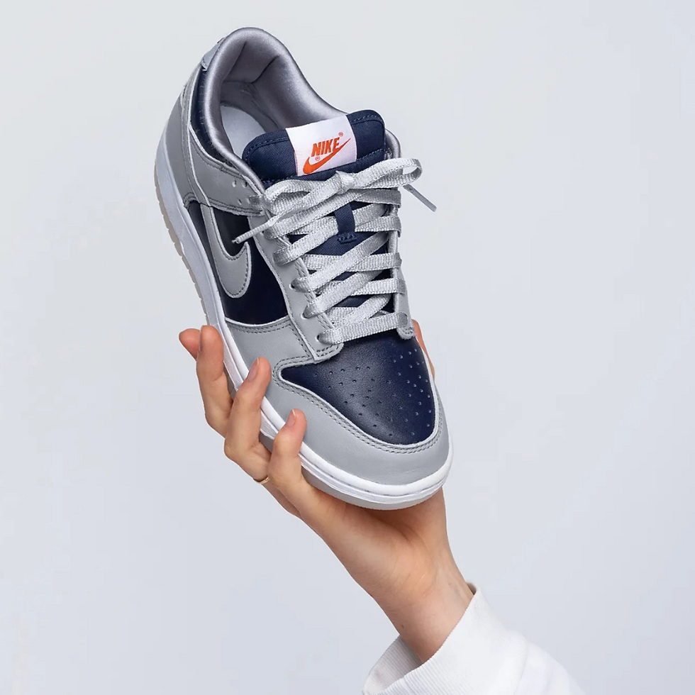 Miniatura: Nike Dunk Low College Navy Grey