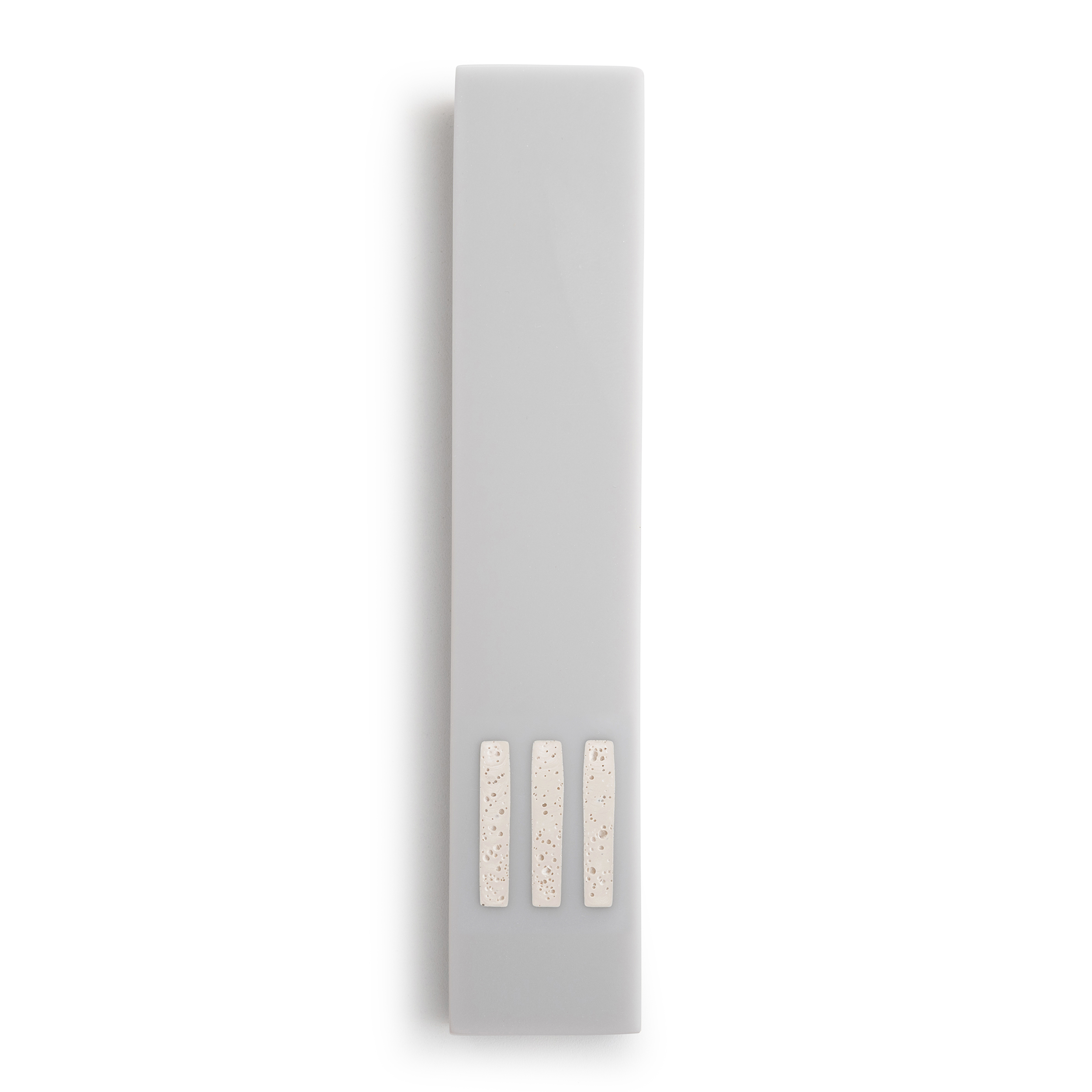 MEZUZAH Gray Narrow | Shin White Center