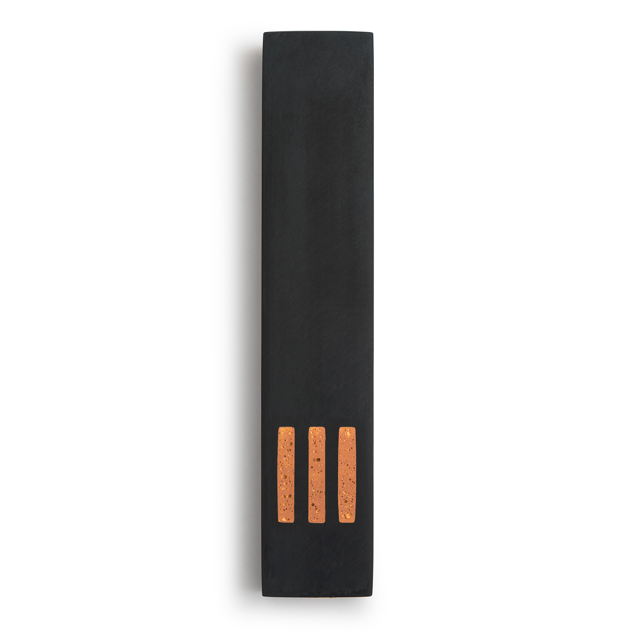 MEZUZAH Black Narrow | Shin Gold Center