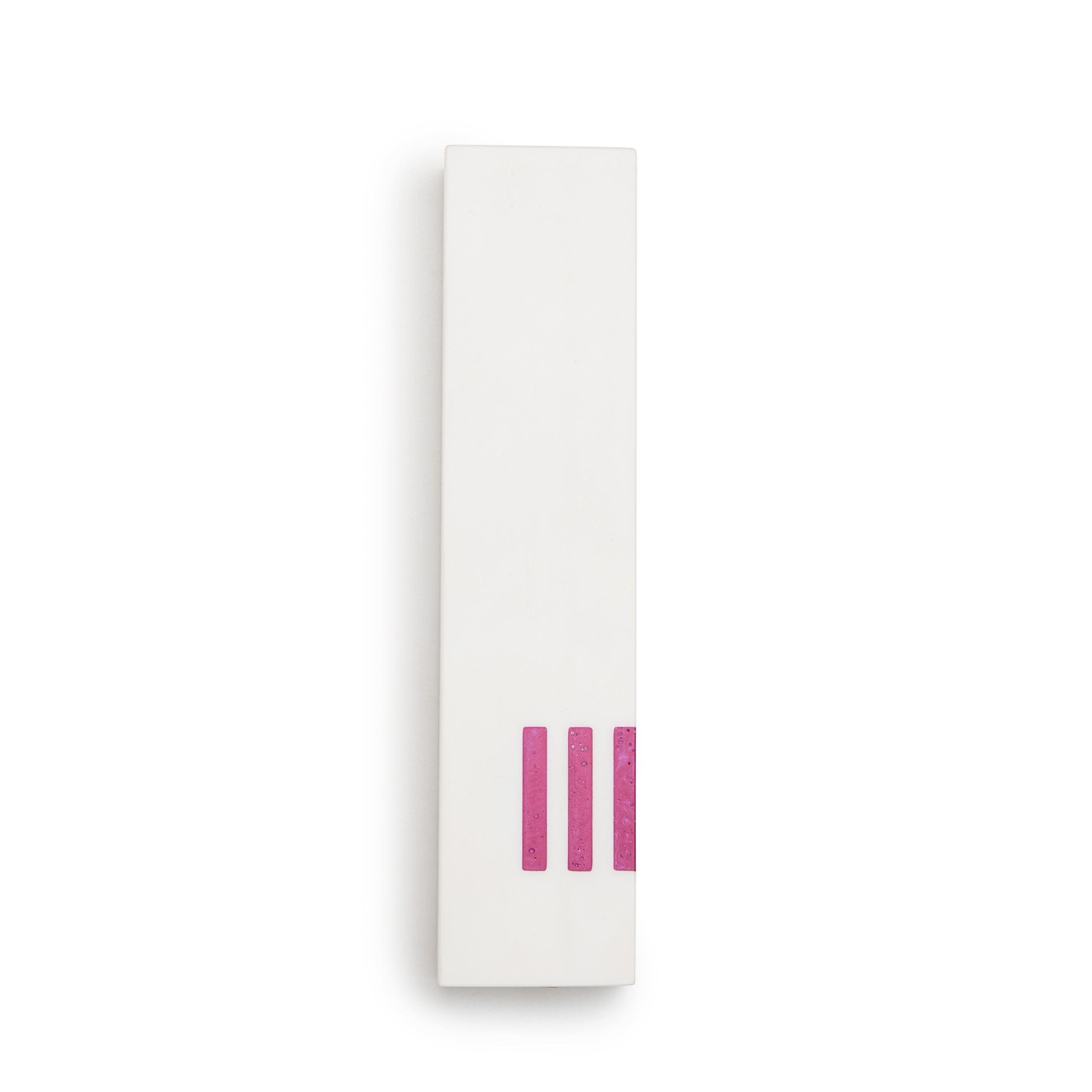 MEZUZAH White Wide | Shin Pink Side