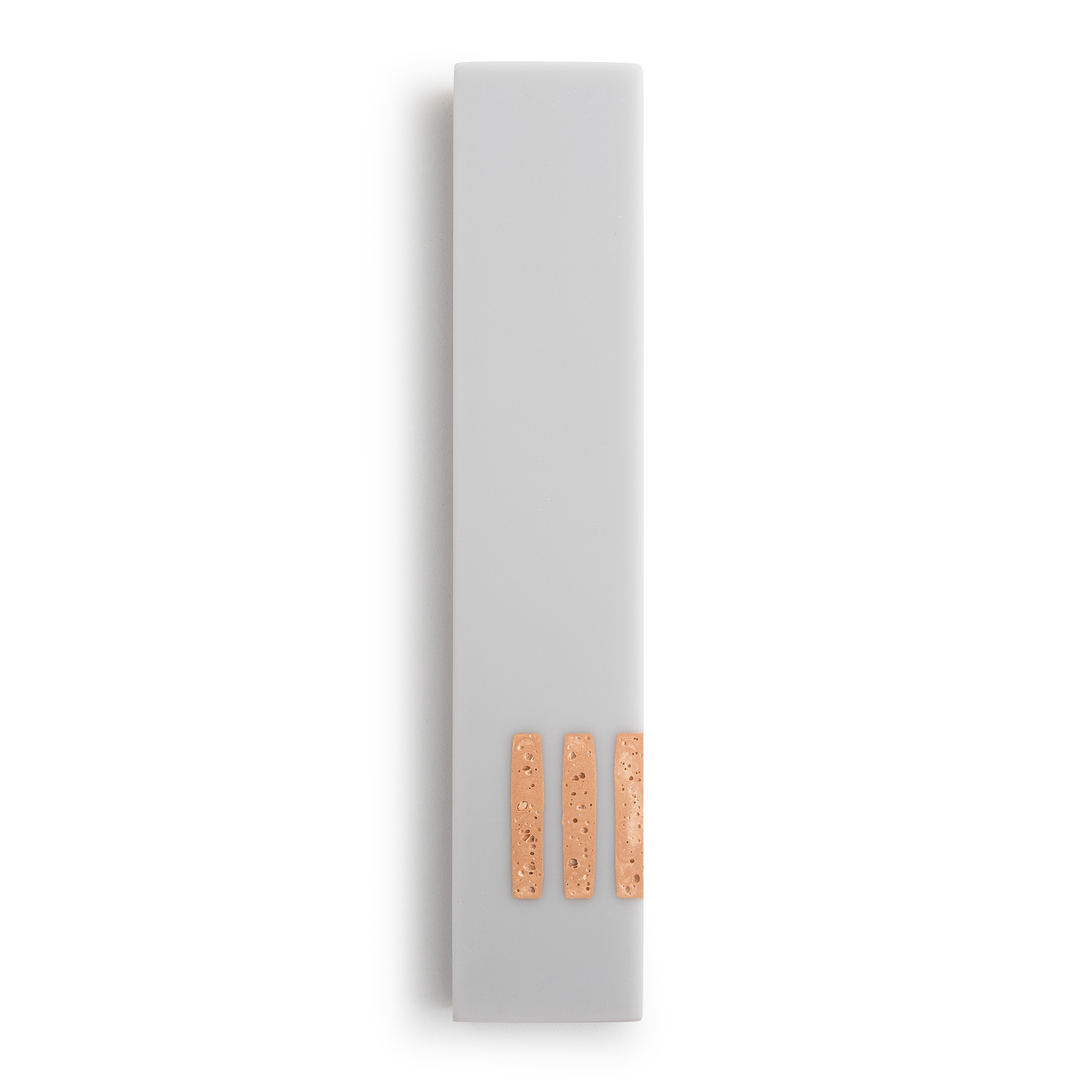 MEZUZAH Gray Narrow | Shin Champagne Side