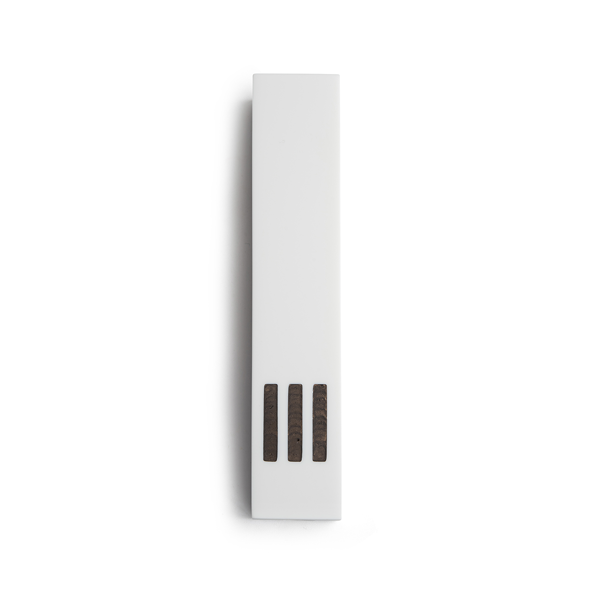 MEZUZAH White Narrow | Shin Copper Center