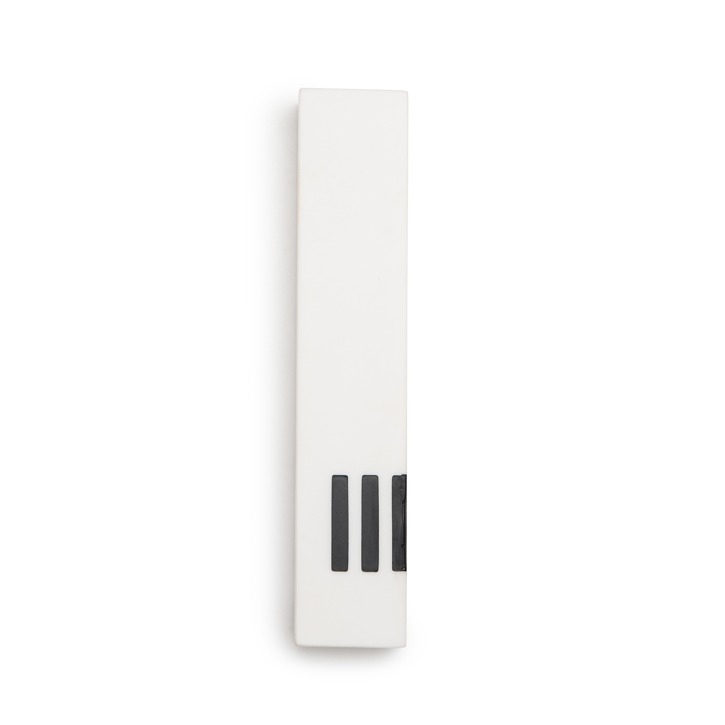 MEZUZAH Black Narrow | Shin Black Side