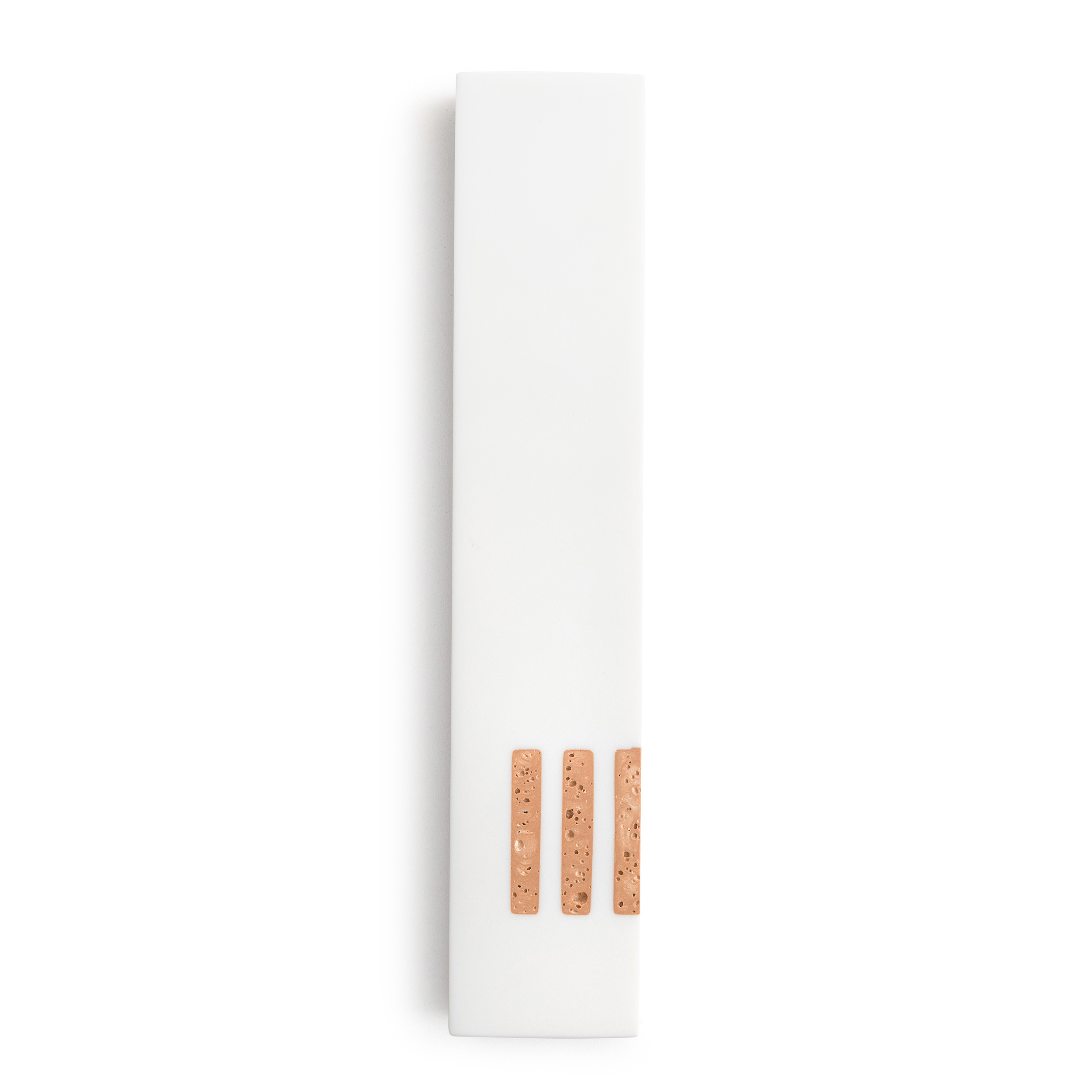 MEZUZAH White Narrow | Shin Champagne Side