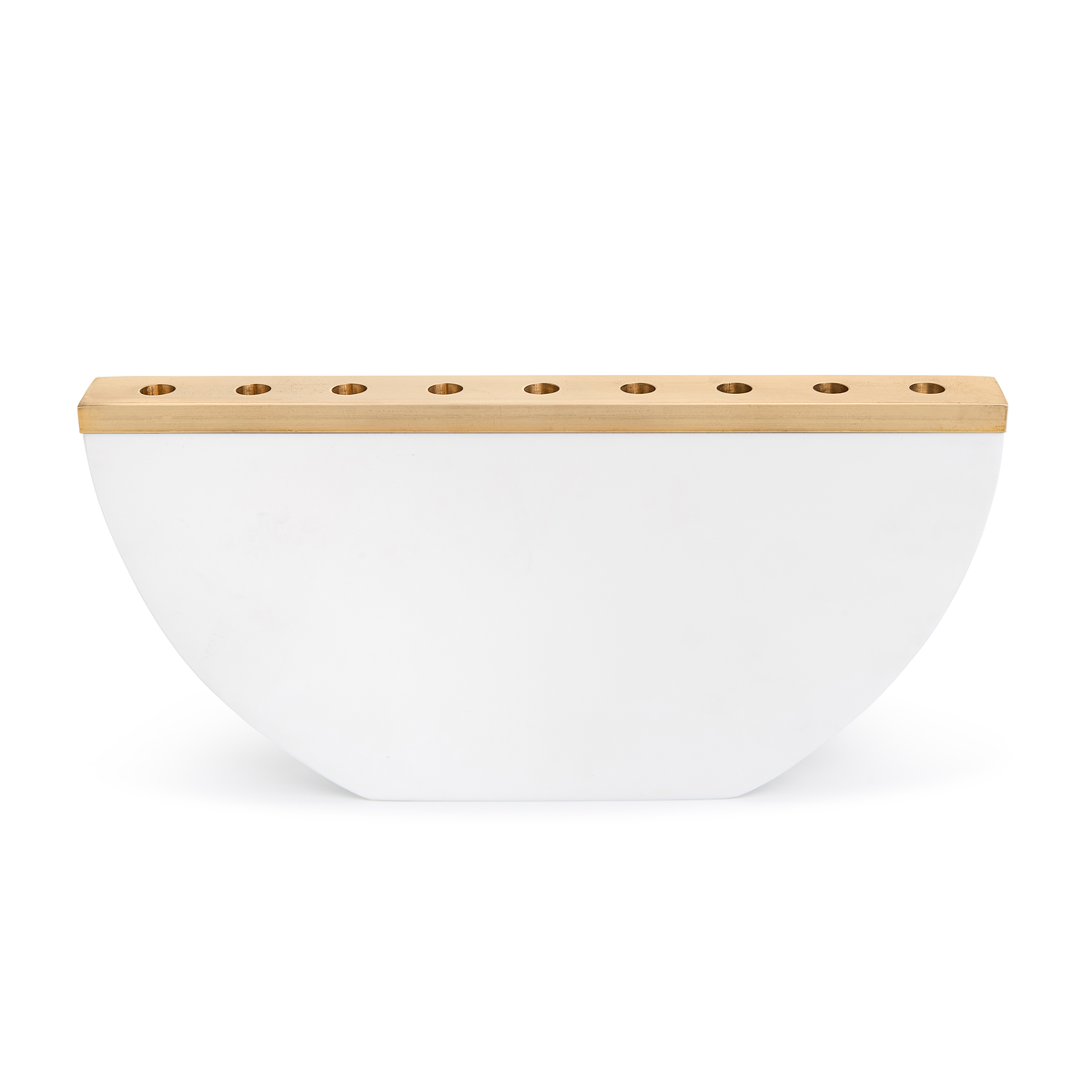 Hanukkiah | Menorah | White
