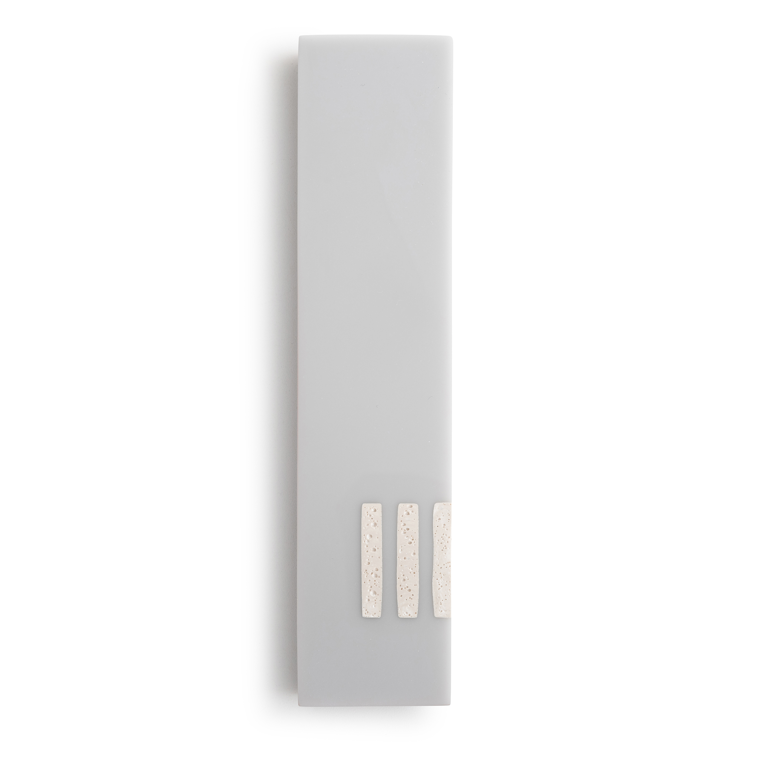 MEZUZAH Gray Wide | Shin White Side