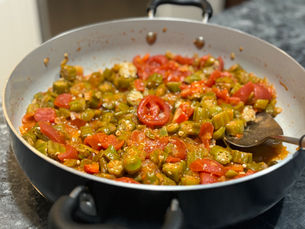 Okra and Tomatoes