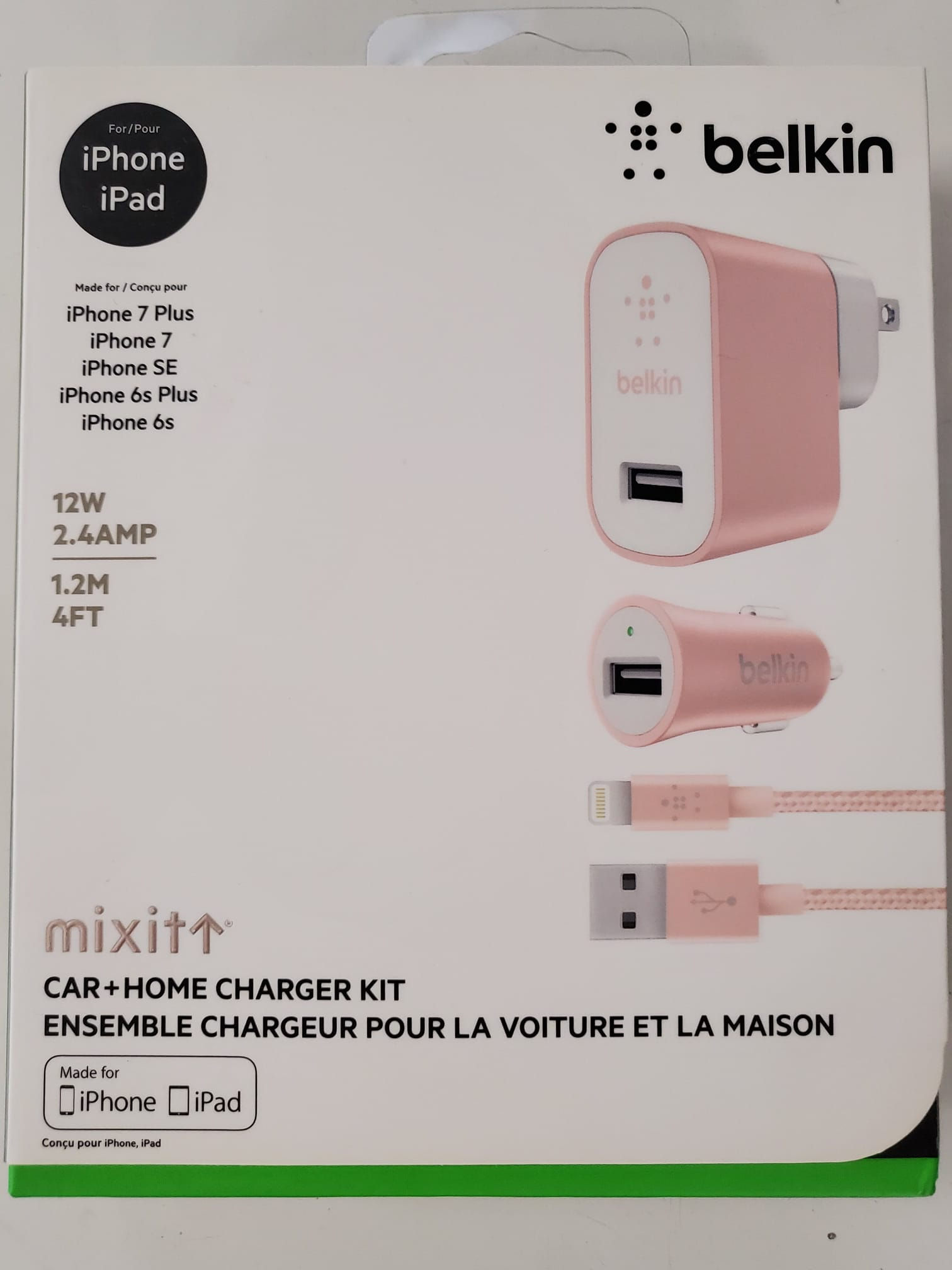 Car + Home Charger Kit