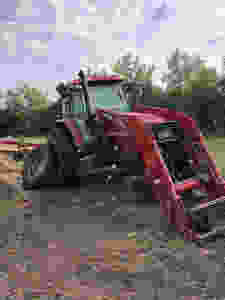 Tractor without a wheel