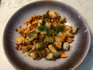 Sun Valley Smoked Salmon Potato Hash