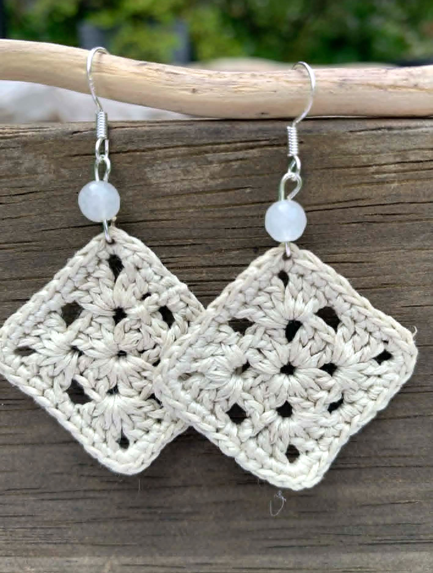 Granny Square Earrings