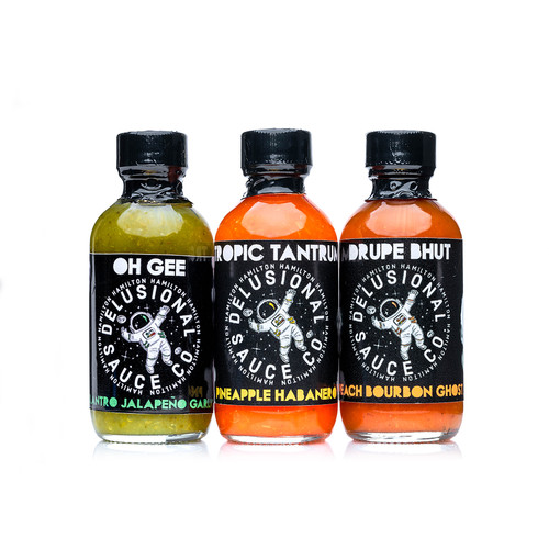 Trio Sampler Delusional Sauce Co.