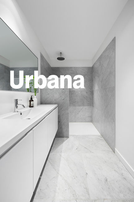 Publication de la salle de bain de la maison Merveilleuse par Imagine Mélodie Violet dans le magazine Urbana.
