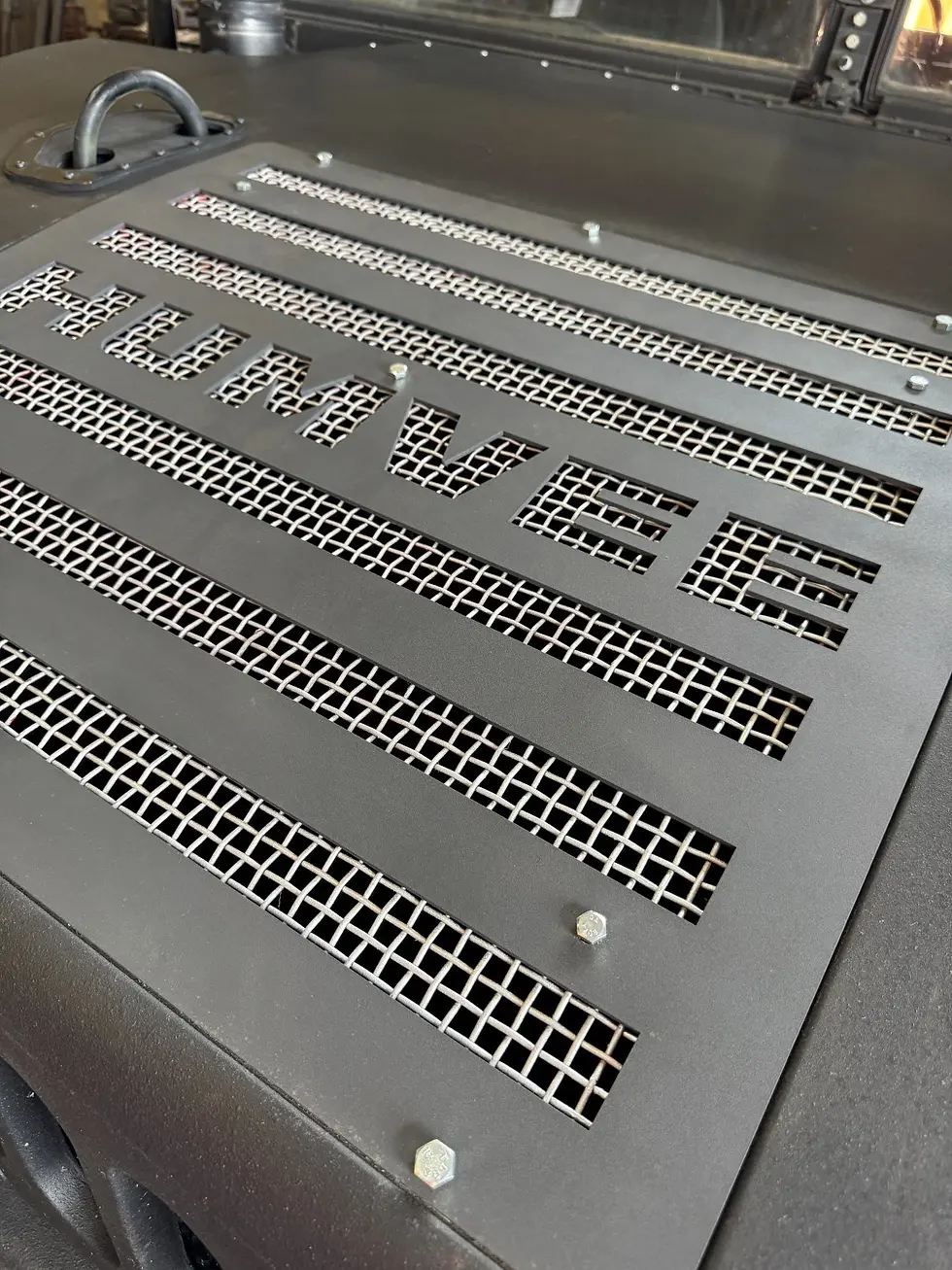 Thumbnail: Humvee Hood Vent / Grille Insert Panel – HUMVEE Design – HMMWV Compatible
