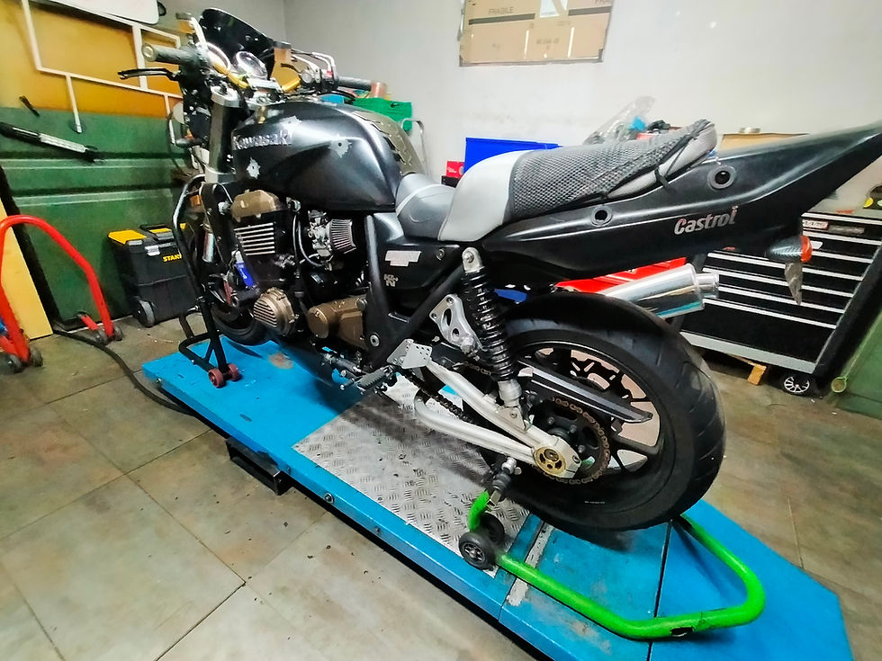 Réfection boite de vitesse sur ZRX 1200