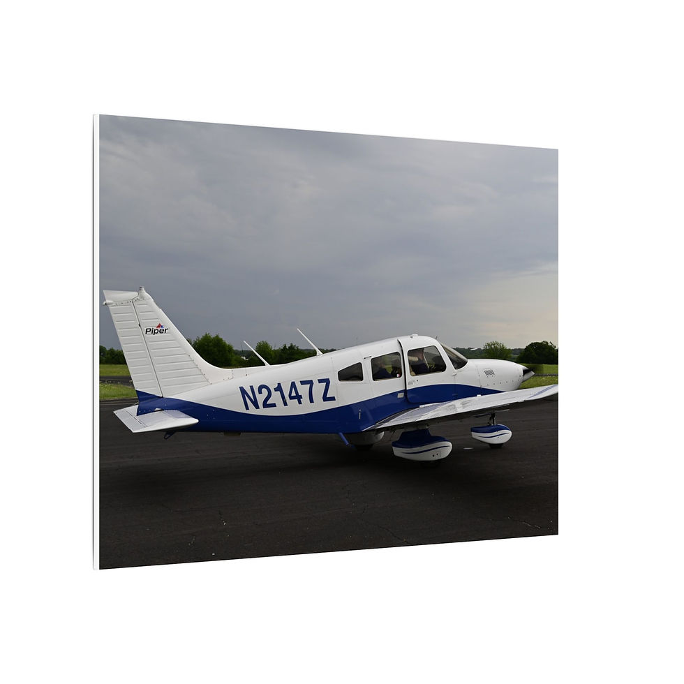 Thumbnail: Aviation Wall Art Canvas - Stretched Airplane Decor