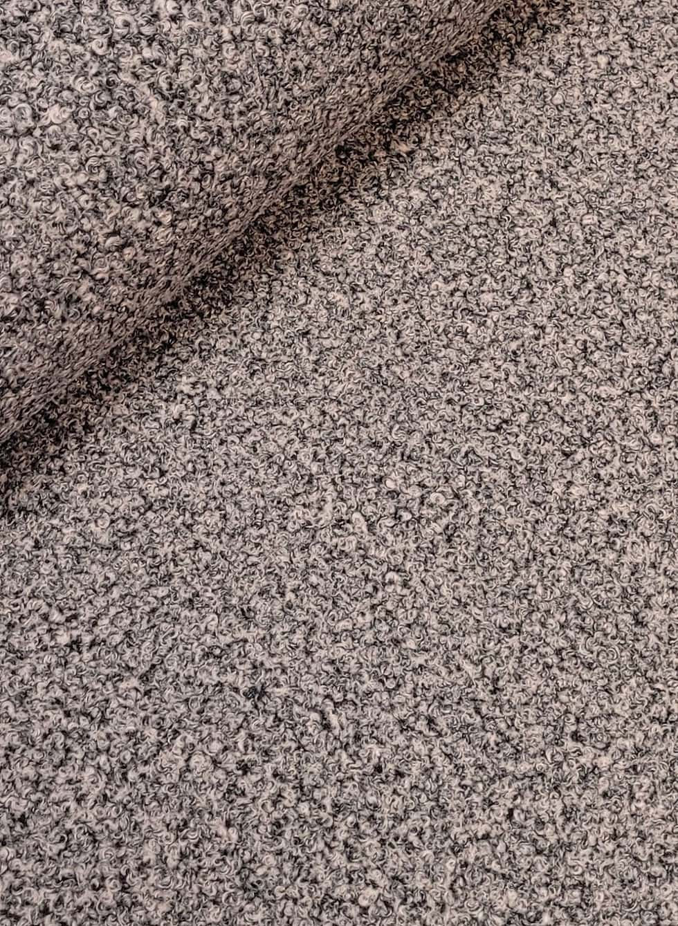 MĒTEĻU AUDUMS - Buklē melanžēts vecrozā