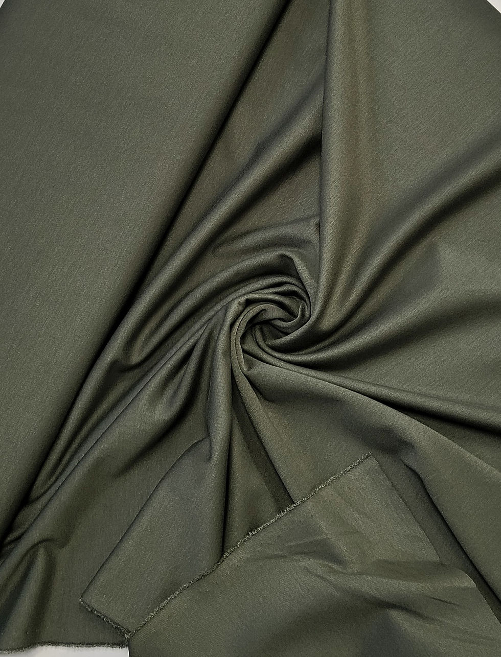 Punto viskozes trikotāža - haki