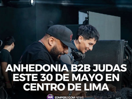 EXPLOSIVO B2B: ANHEDONIA Y JUDAS JUNTOS POR PRIMERA VEZ