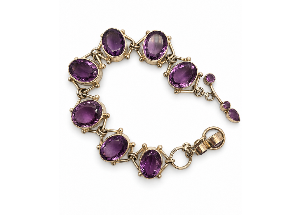amethyst bracelet oval amethyst bracelet amethyst oval link bracelet amethyst grand oval bracelet large oval amethyst bracele