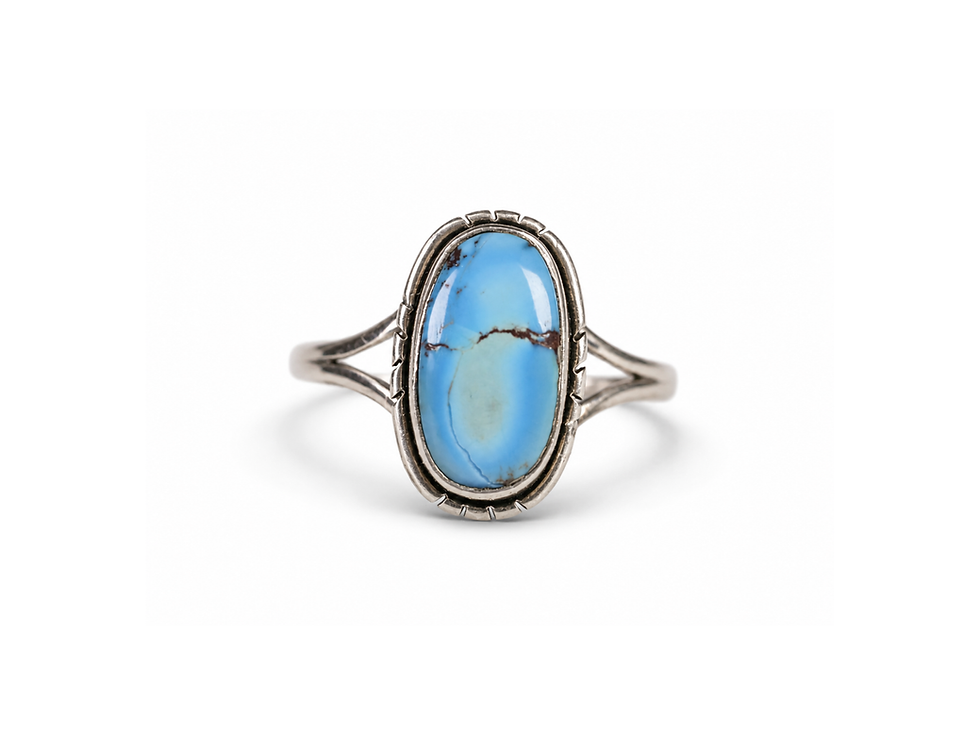 Thumbnail: Overal Turquoise Ring