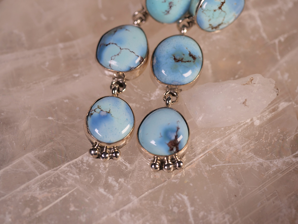 Thumbnail: boho earrings, artisan jewelry, handmade earrings, silversmith made, gallery jewelry, boutique jewelry