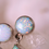 Thumbnail: Montana jewelry, Bozeman shop, gift for her, crystal earrings, modern opal design, opal glow, natural opal