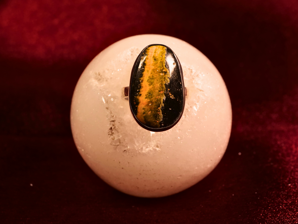 Thumbnail: earthy-tones, eye-catching, radiant-gemstone, boho-style, fashion-accessory, chic-jewelry,