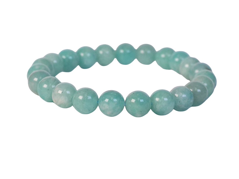 Thumbnail: bracelet, boho bracelet, crystal bracelet, healing crystal bracelet, amazonite jewelry, amazonite beads, meditation bracelet,