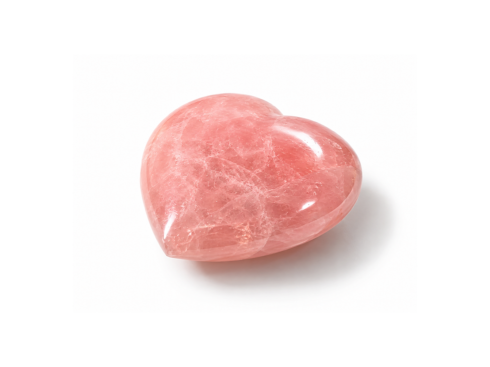 Thumbnail: rose quartz heart, healing crystals for love, heart chakra stone, self-love crystal, energy healing, meditation crystals,