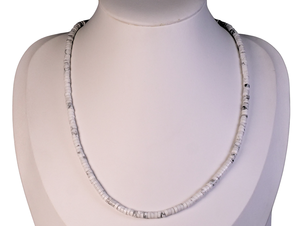 Thumbnail: gemstone bead necklace, neutral necklace, gift for her, cowgirl necklace, western style jewelry, bozeman jewelry