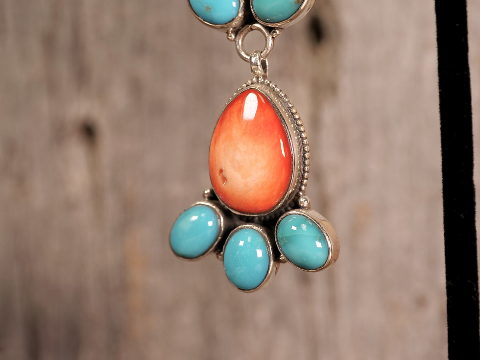 Thumbnail: artistic statement, healing energy, colorful earrings, boho chic, bold fashion, healing stones jewelry