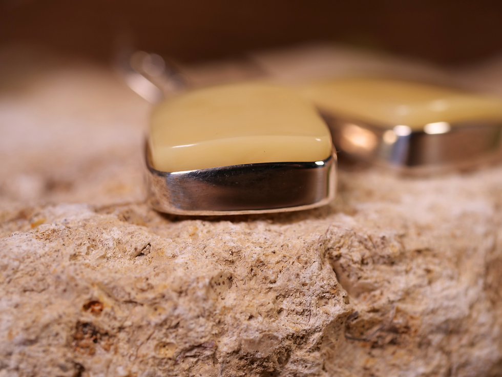 Thumbnail: everyday earrings, minimalist amber, classic amber, handmade jewelry, artisan earrings, nickel free
