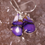 Thumbnail: artisan-crafted earrings, unique purple jewelry, natural stone earrings, bold fashion accessories, handcrafted