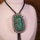 Thumbnail: bolo tie turquoise cluster bolo tie turquoise center bolo silver bolo tie western bolo tie tribal bolo tie rectangular