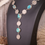 Thumbnail: sterling silver and turquoise necklace, turquoise gifts for her, turquoise jewelry for protection, turquoise crystal