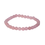 Thumbnail: rose quartz stretch bracelet, rose quartz stretchy bracelet, rose quartz bead bracelet, rose quartz beaded bracelet,