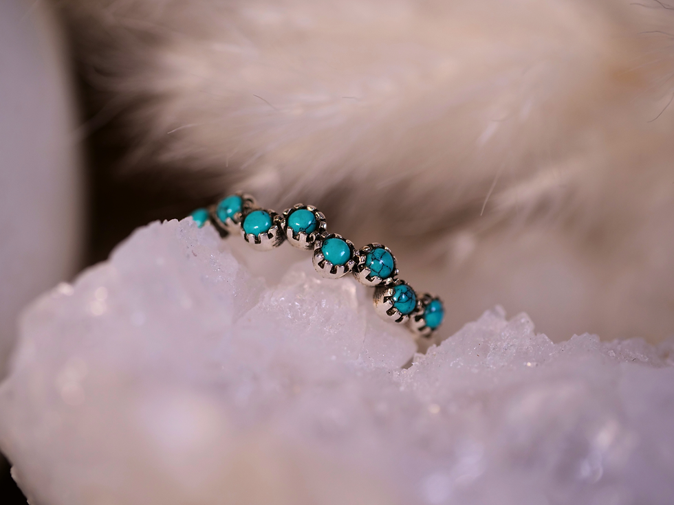 Thumbnail: gemstone ring handmade in bozeman montana wearable healing stone gemstone magic