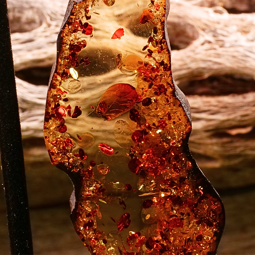 Thumbnail: Ancient look Raw Textured Natural beauty Statement jewelry Warm tones