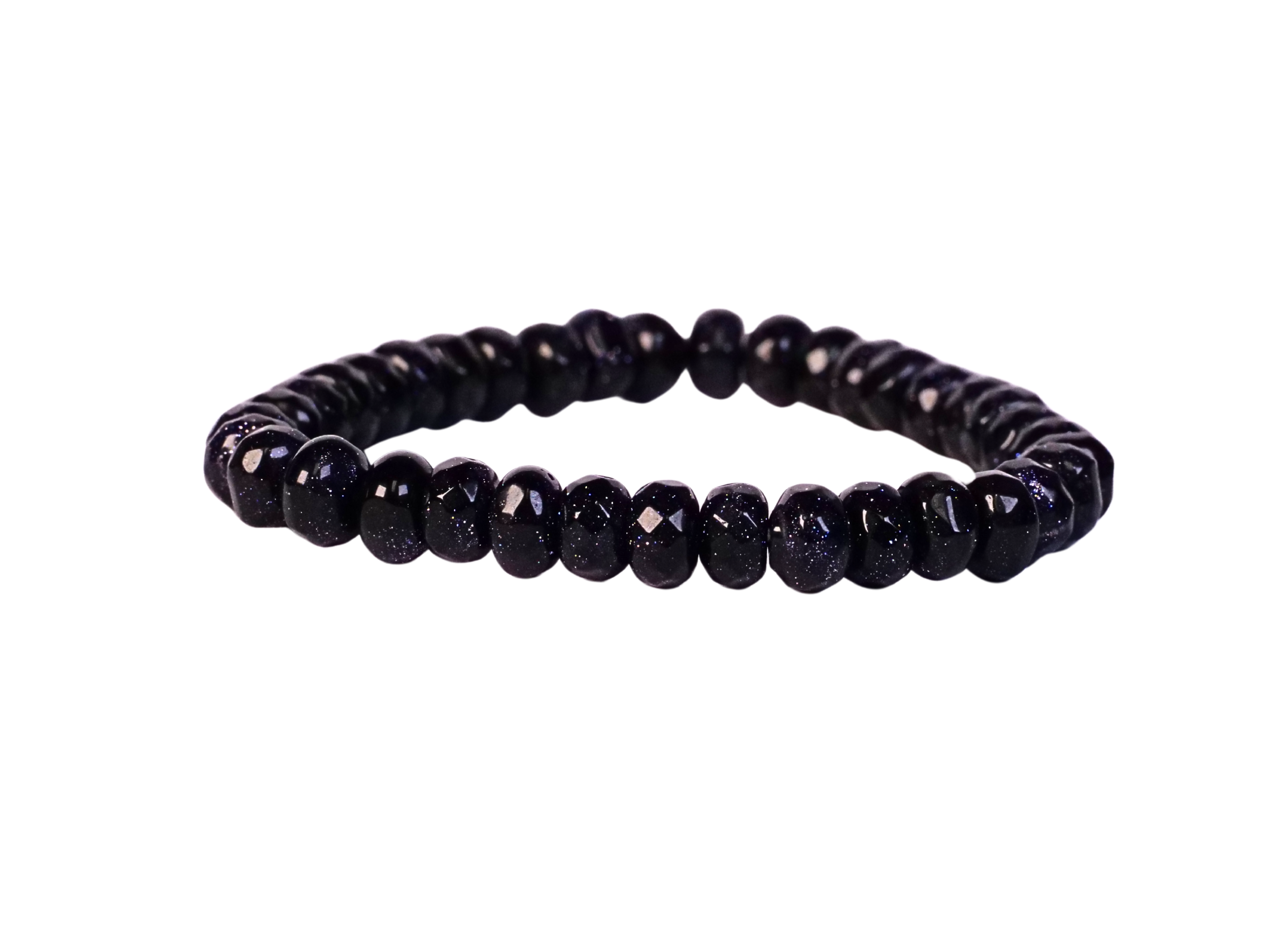 blue sandstone stretch bracelet, blue sandstone stretchy bracelet, blue sandstone bead bracelet, blue sandstone beaded bracel