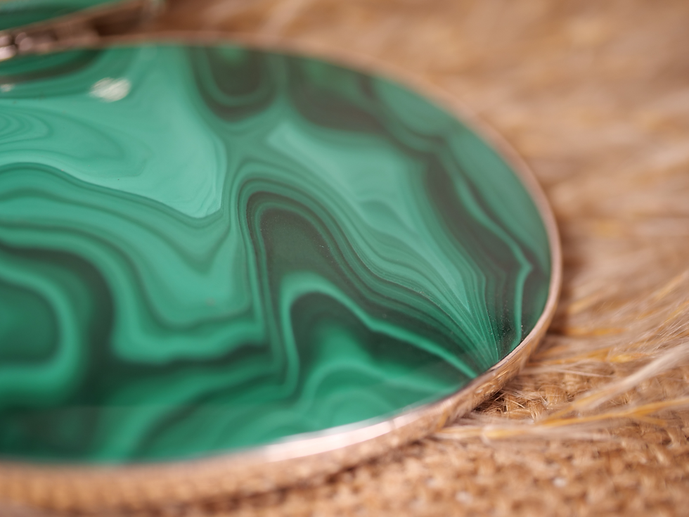 Thumbnail: pendant, unique malachite jewelry, eco-friendly jewelry, spiritual jewelry