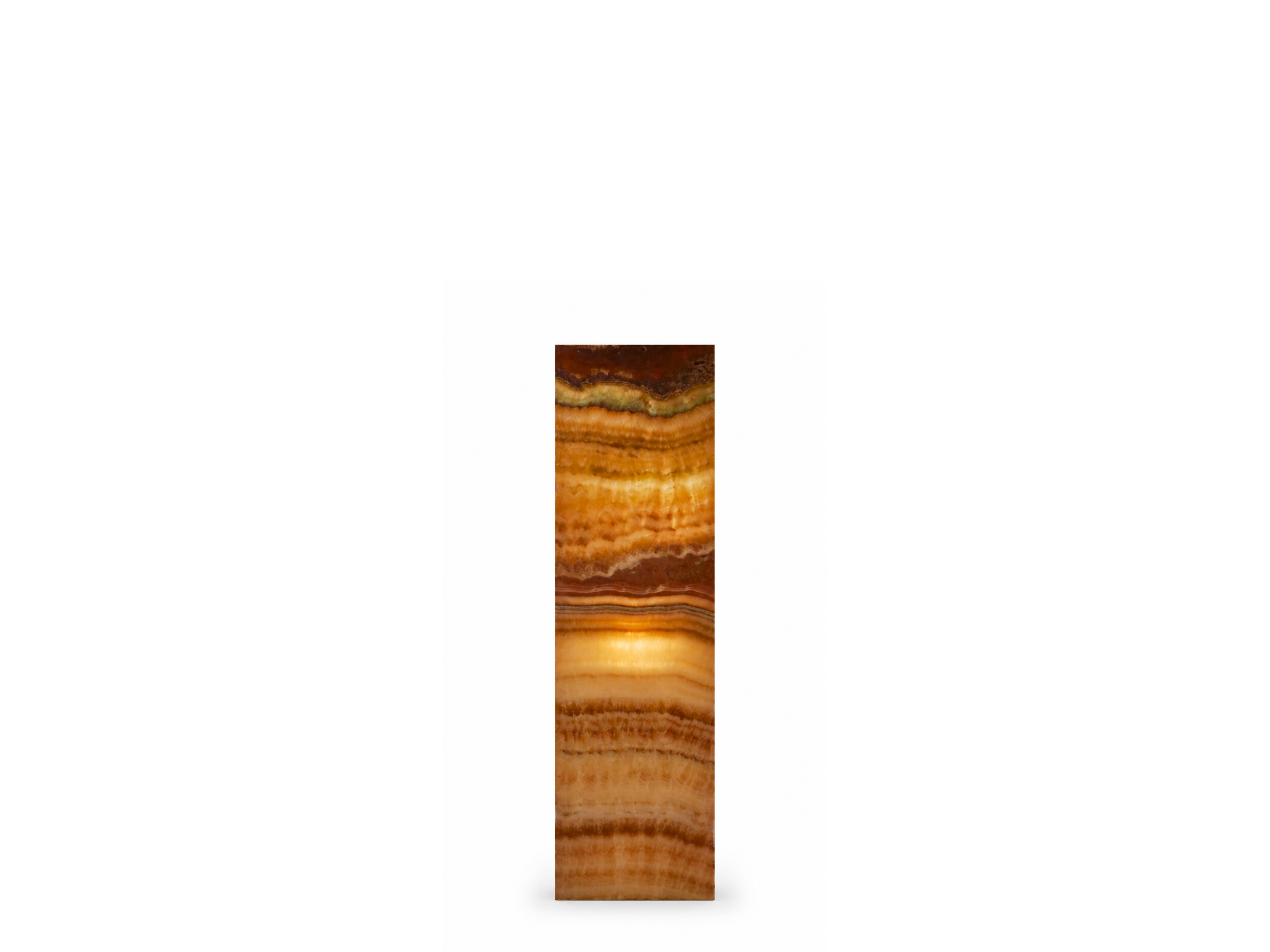Aragonite Serpentine Floor Lamp