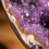 Thumbnail: amethyst balance stone, amethyst spiritual gemstone, amethyst healing decor, amethyst meditation centerpiece, amethyst geode