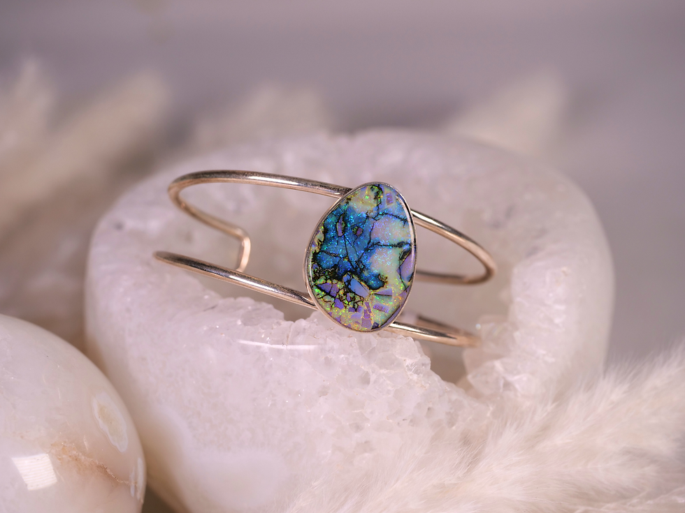 Thumbnail: boutique bracelet, gift for her, birthday gift, anniversary jewelry, bridesmaid gift, unique gemstone bracelet,