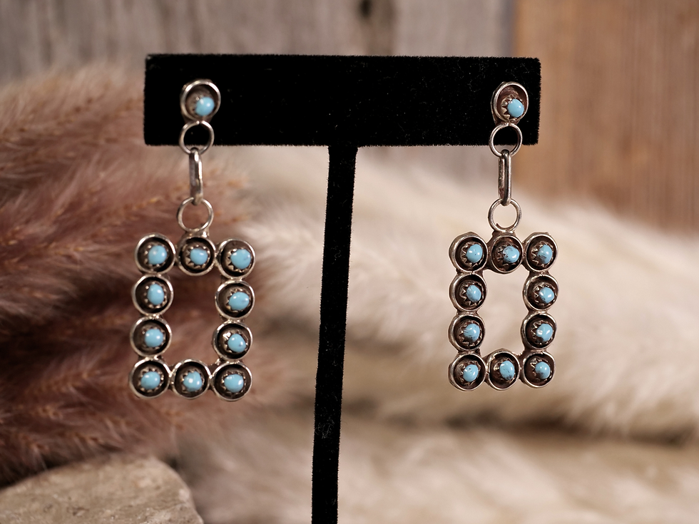 Thumbnail: timeless accessories, lightweight earrings, artisan turquoise jewelry.
