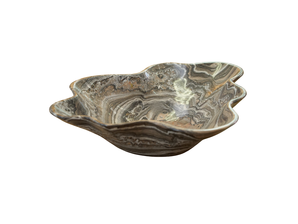 Thumbnail: , entryway decor, shelf decor, high end home accessory, collectible stone bowl, natural onyx decor, elegant home accent